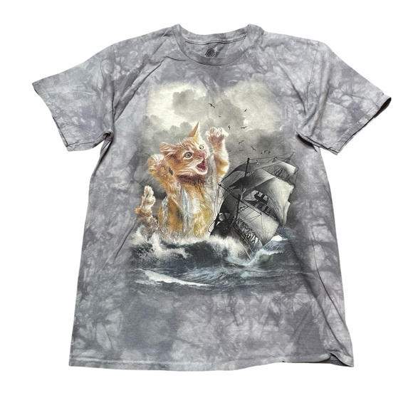 The Mountain Krakitten Graphic T-Shirt Size Large - Picture 1 of 3